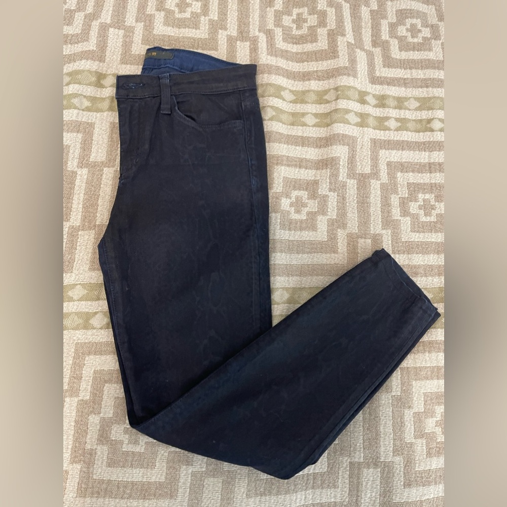 Joe’s Jeans skinny ankle python print
